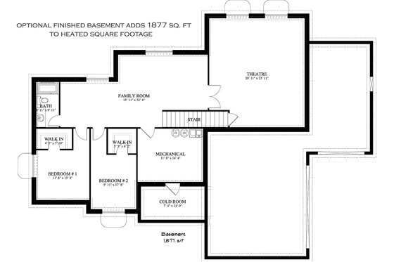 Optional Finished Basement