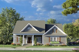 Farmhouse Exterior - Front Elevation Plan #923-190