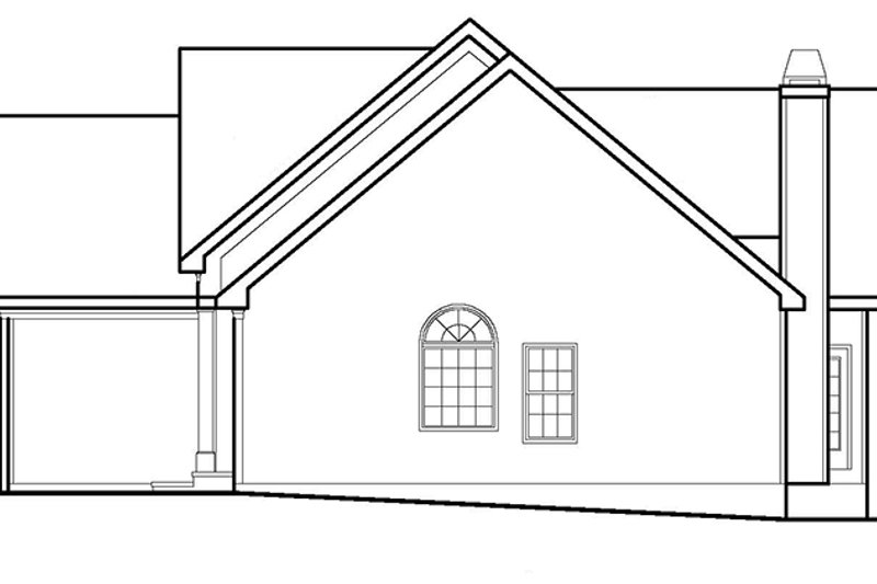 Home Plan - Exterior - Other Elevation for Country House Plan #927-395 - 3 bed, 2 bath