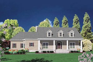 Traditional Exterior - Front Elevation Plan #36-244