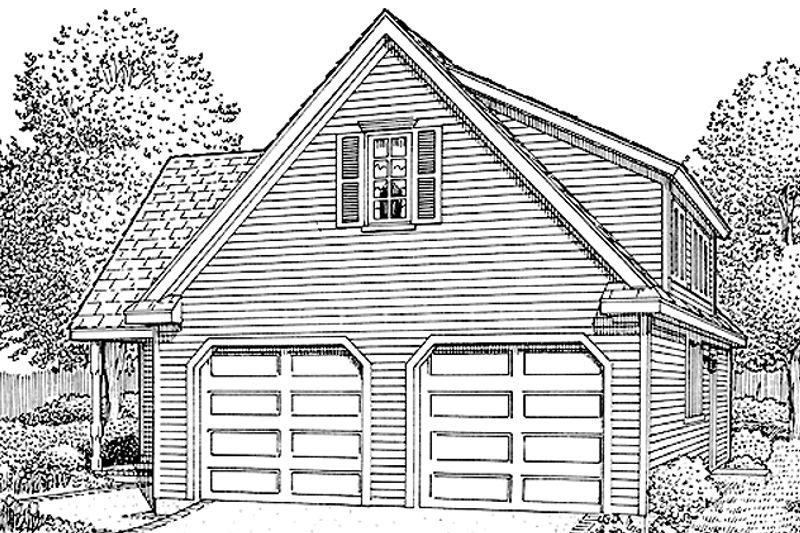 House Design - Country Exterior - Front Elevation Plan #410-3577