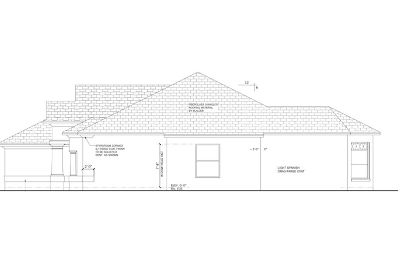 Home Plan - Floor Plan - Other Floor for Mediterranean House Plan #1058-41 - 3 bed, 2 bath