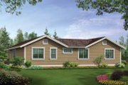 Craftsman Style House Plan - 3 Beds 2 Baths 1552 Sq/Ft Plan #132-531 Exterior 