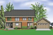 Craftsman Style House Plan - 4 Beds 2.5 Baths 2441 Sq/Ft Plan #48-873 