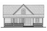 Country Style House Plan - 4 Beds 3 Baths 1673 Sq/Ft Plan #456-11 