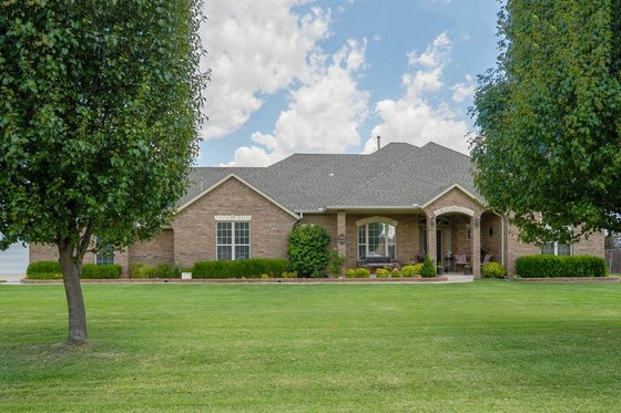 Exterior - Front Elevation for Traditional House Plan #65-446 - 3 bed, 2 bath