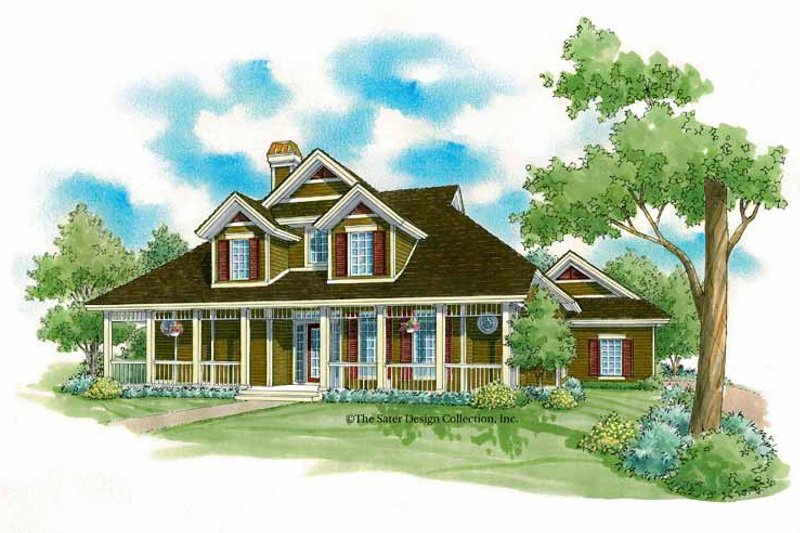 Home Plan - Victorian Exterior - Front Elevation Plan #930-222