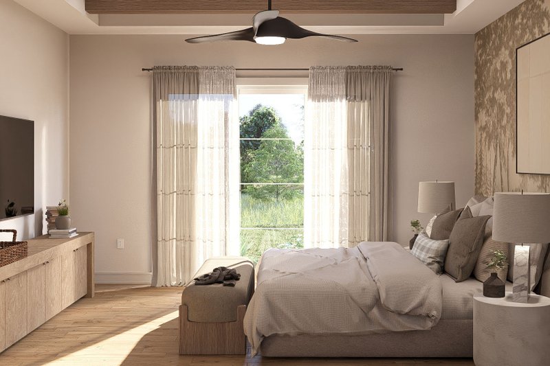 Dream House Plan - Interior - Bedroom 1 for Modern House Plan #455-325 - 3 bed, 2.5 bath