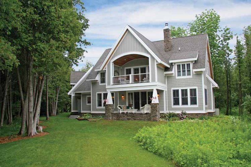 Dream House Plan - Exterior - Rear Elevation 2 for Craftsman House Plan #928-54 - 3 bed, 3.5 bath