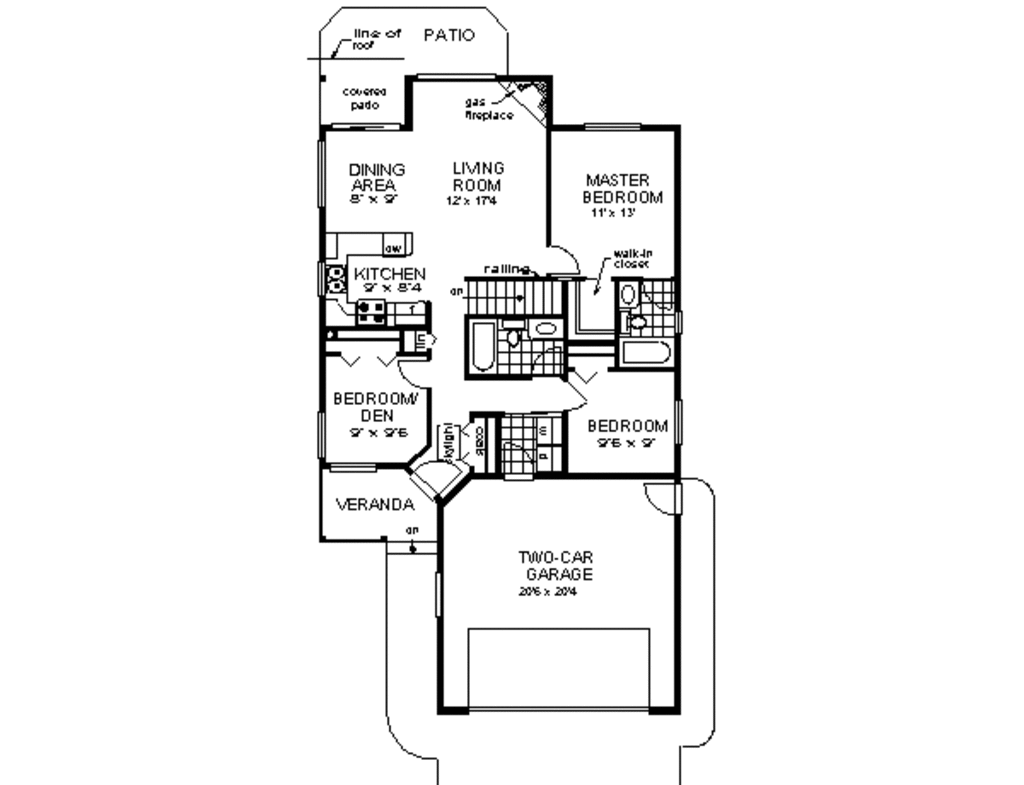 Ranch Style House Plan 3 Beds 2 Baths 1059 Sq Ft Plan 18 1029 Eplans Com Ranch Style House Plan 3 Beds 2 Baths 1059 Sq Ft Plan 18 1029 Eplans Com