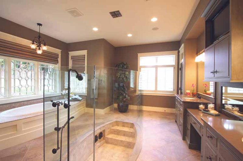 Home Plan - Interior - Master Bathroom 1 for European House Plan #928-178 - 4 bed, 3.5 bath