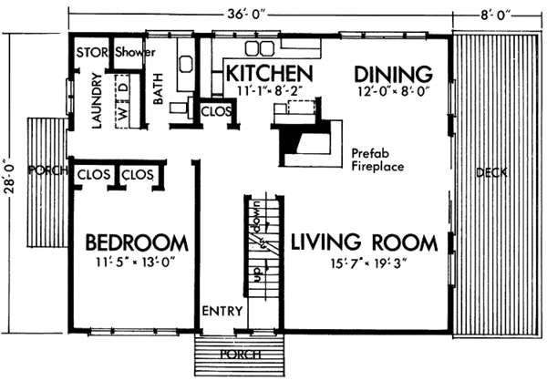 Home Plan - European Floor Plan - Main Floor Plan #320-1026