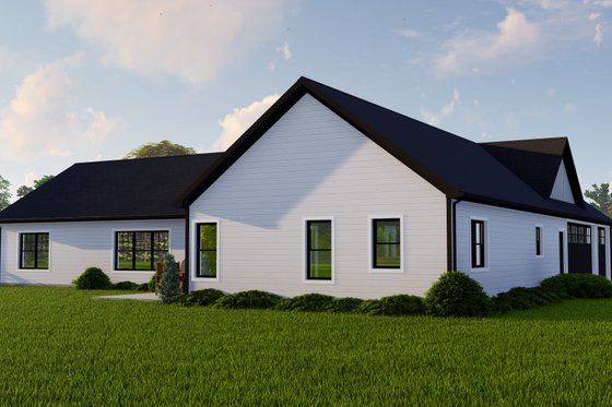 Exterior - Other Elevation for Ranch House Plan #1064-201 - 3 bed, 2.5 bath