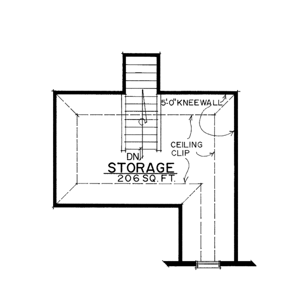 Home Plan - Colonial Floor Plan - Upper Floor Plan #1016-83