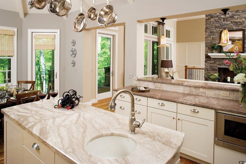 Architectural House Design - Interior - Kitchen 1 for Craftsman House Plan #929-937 - 4 bed, 4 bath