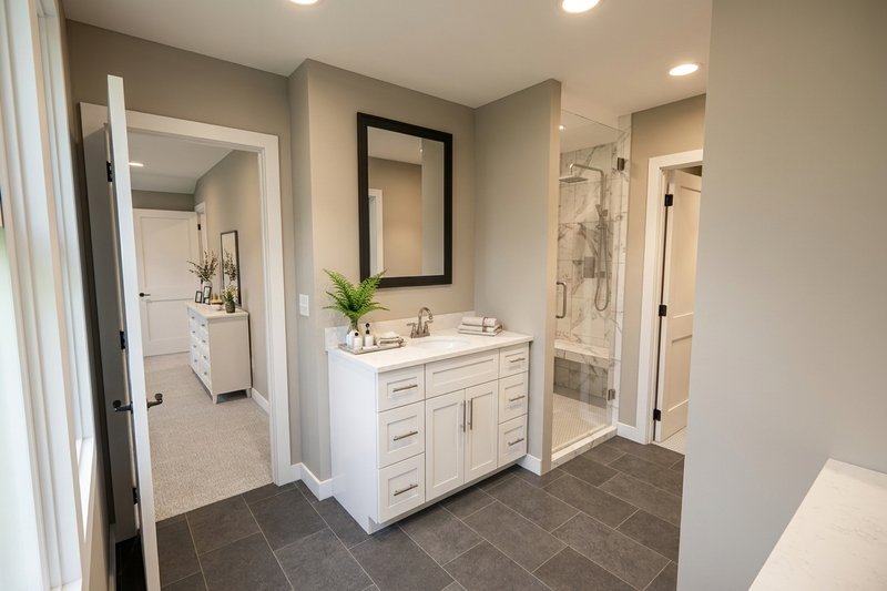 Home Plan - Interior - Master Bathroom for Craftsman House Plan #51-1545 - 3 bed, 2.5 bath