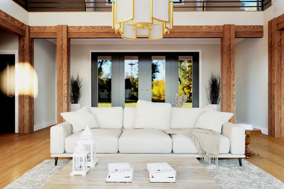 Interior - Family Room 2 for Contemporary House Plan #1064-367 - 4 bed, 4.5 bath