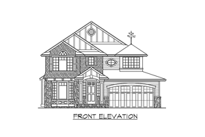 Exterior - Other Elevation for Traditional House Plan #132-112 - 3 bed, 2.5 bath