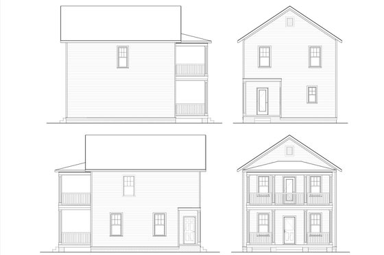 Exterior - Other Elevation for Victorian House Plan #936-64 - 3 bed, 2.5 bath