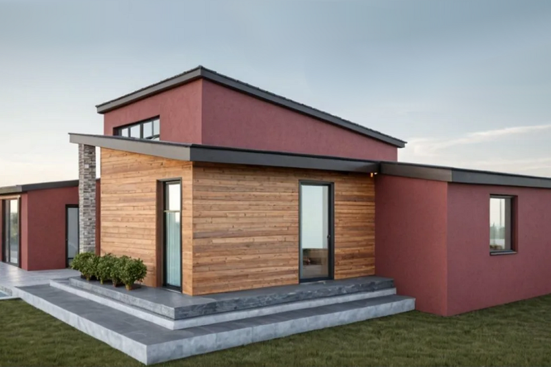 House Blueprint - Exterior - Other Elevation 4 for Contemporary House Plan #542-18 - 3 bed, 4 bath