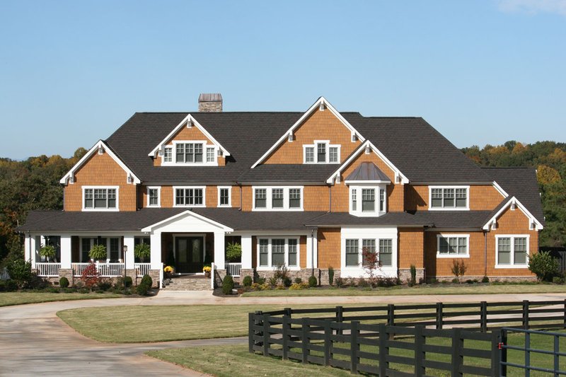 Architectural House Design - Craftsman Exterior - Front Elevation Plan #132-185