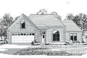 Traditional Style House Plan - 3 Beds 2 Baths 1455 Sq/Ft Plan #424-91 