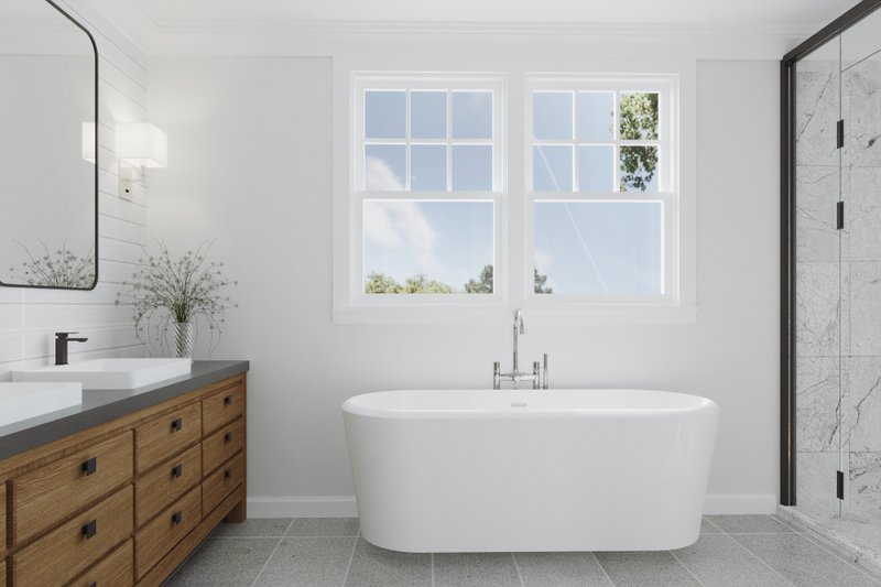 House Design - Interior - Master Bathroom for Bungalow House Plan #461-91 - 4 bed, 3.5 bath