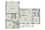 Ranch Style House Plan - 3 Beds 3 Baths 1787 Sq/Ft Plan #427-9 