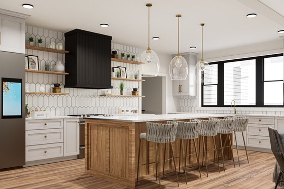 Interior - Kitchen for Farmhouse House Plan #1089-28 - 3 bed, 2.5 bath