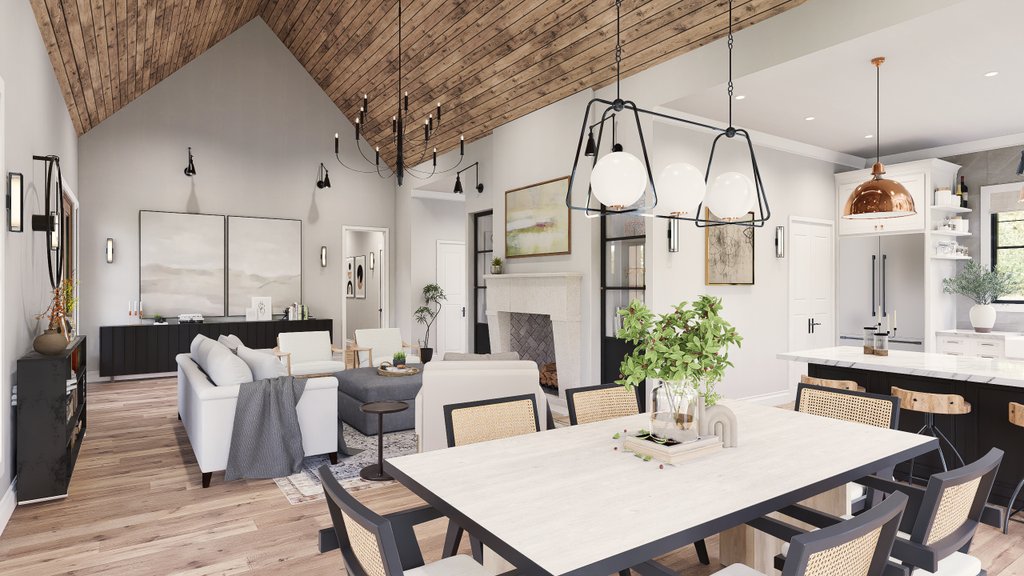 Interior - Other 1 for Farmhouse House Plan #119-476 - 3 bed, 2.5 bath