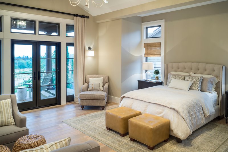 House Plan Design - Master Bedroom - 4900 square foot Colonial home