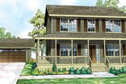 Traditional Style House Plan - 3 Beds 2.5 Baths 1733 Sq/Ft Plan #124-852 