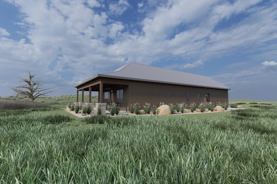 Photo 5 for Farmhouse House Plan #1069-25 - 2 bed, 2 bath