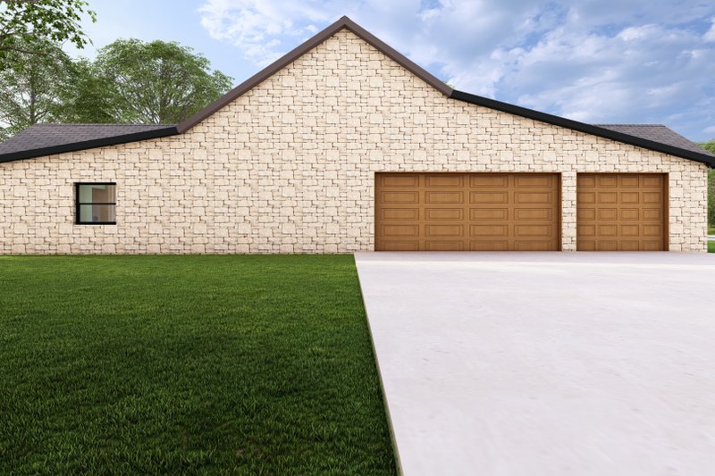 House Design - Exterior - Other Elevation 1 for Contemporary House Plan #1127-7 - 4 bed, 3.5 bath