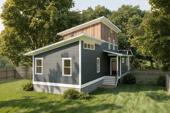 Exterior - Other Elevation for Modern House Plan #79-323 - 3 bed, 2.5 bath