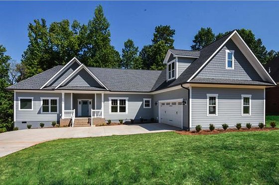 Exterior - Front Elevation 3 for Craftsman House Plan #119-425 - 4 bed, 3.5 bath