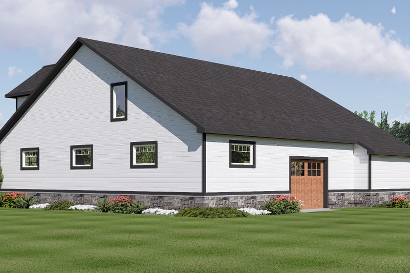 Architectural House Design - Exterior - Other Elevation 1 for Craftsman House Plan #1064-474 - 4 bed, 2.5 bath