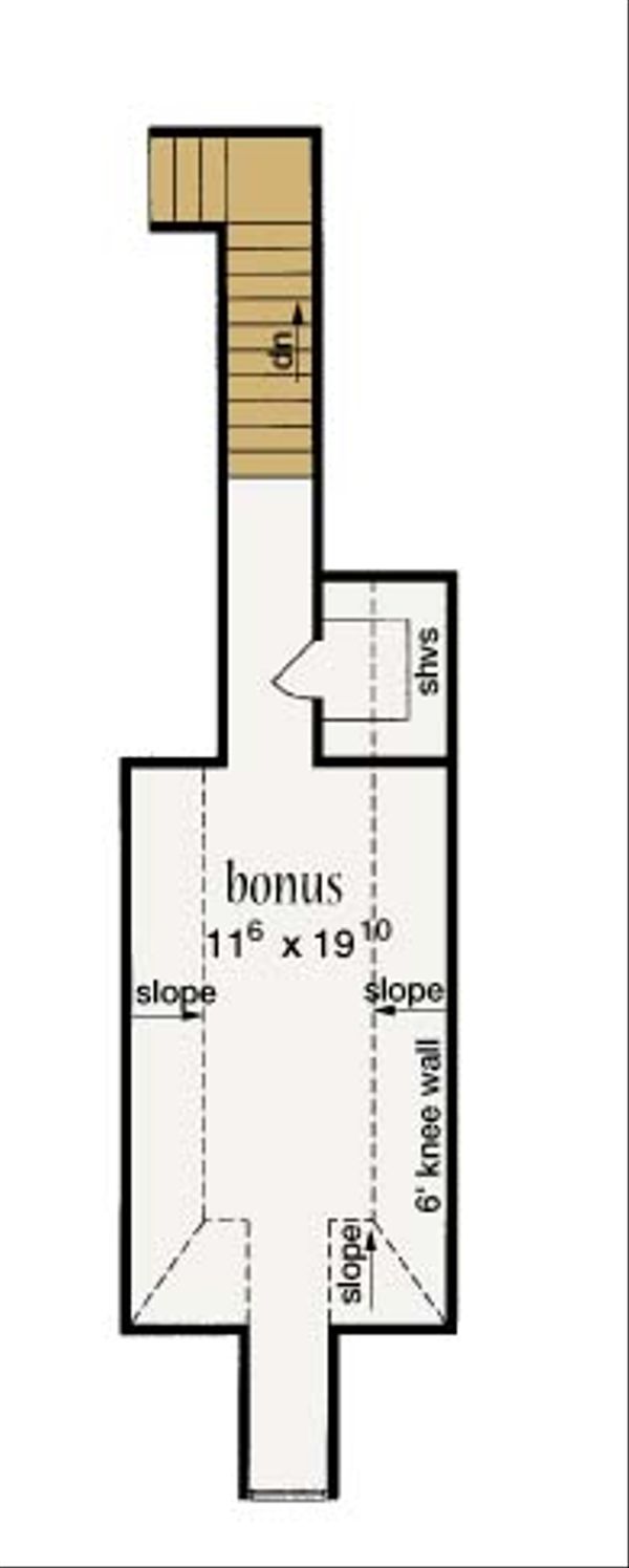 European Floor Plan - Other Floor Plan #36-428