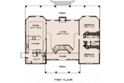 Southern Style House Plan - 3 Beds 2 Baths 2795 Sq/Ft Plan #140-146 