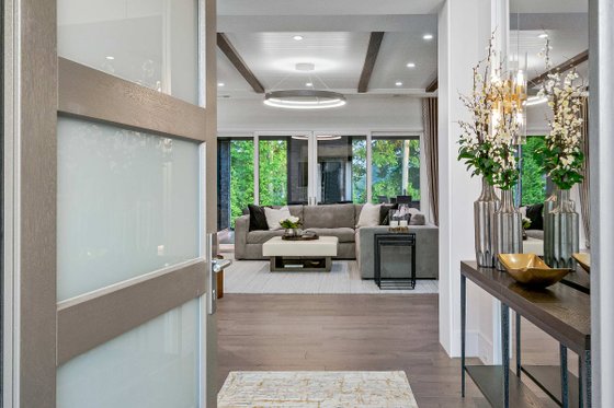 Interior - Entry 1 for Prairie House Plan #938-116 - 3 bed, 3.5 bath