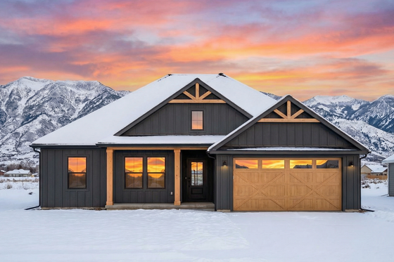 Exterior - Front Elevation 3 for Craftsman House Plan #1096-117 - 3 bed, 2 bath