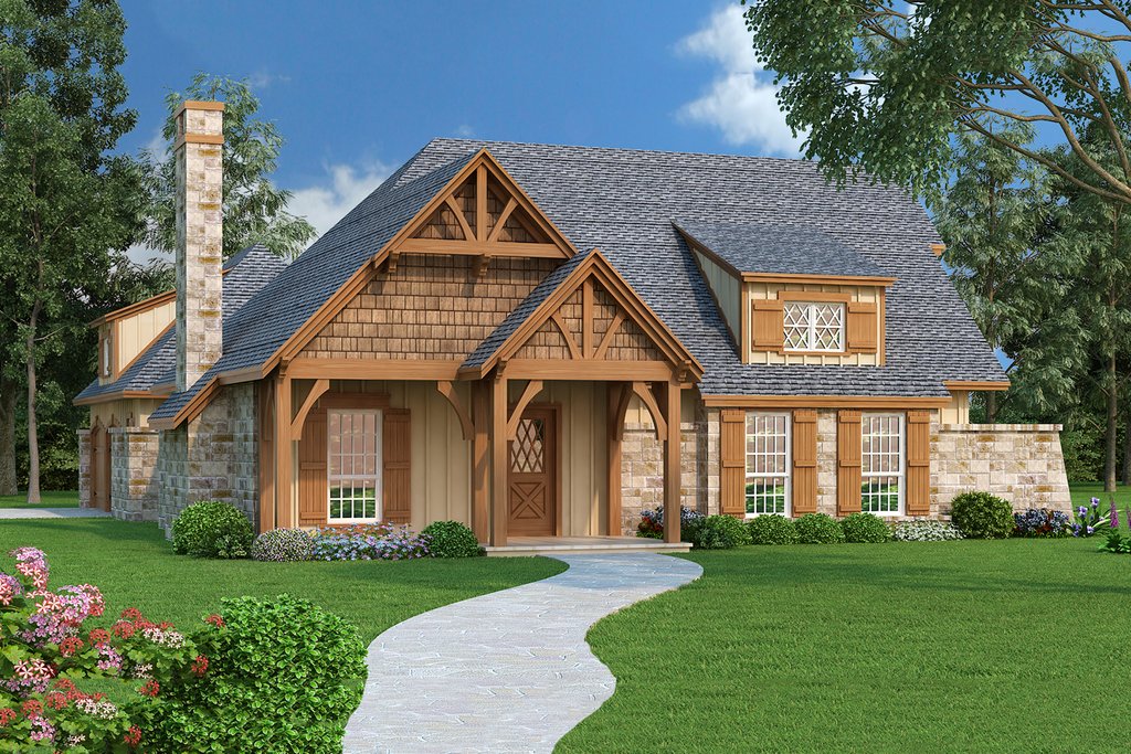 Craftsman Style House Plan 3 Beds 2 Baths 1292 Sq Ft Craftsman Style House Plan 3 Beds 2 Baths 1292 Sq Ft