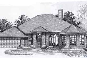 Traditional Exterior - Front Elevation Plan #310-922