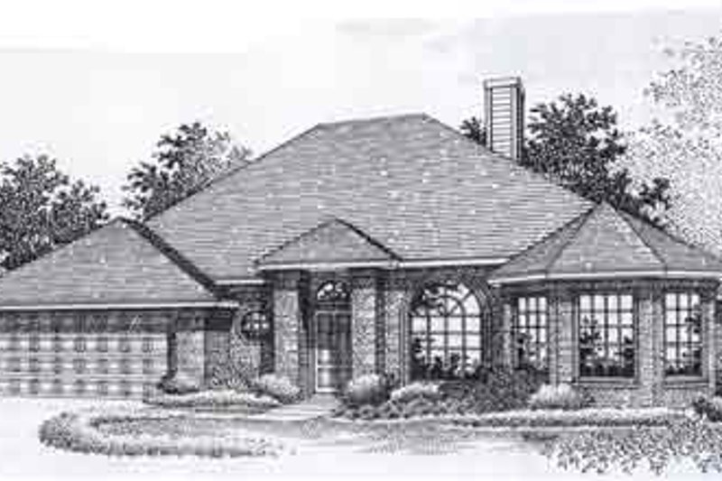 Traditional Style House Plan - 4 Beds 2 Baths 2030 Sq/Ft Plan #310-922