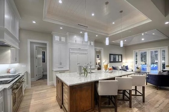 Interior - Kitchen for Modern House Plan #548-58 - 5 bed, 4.5 bath