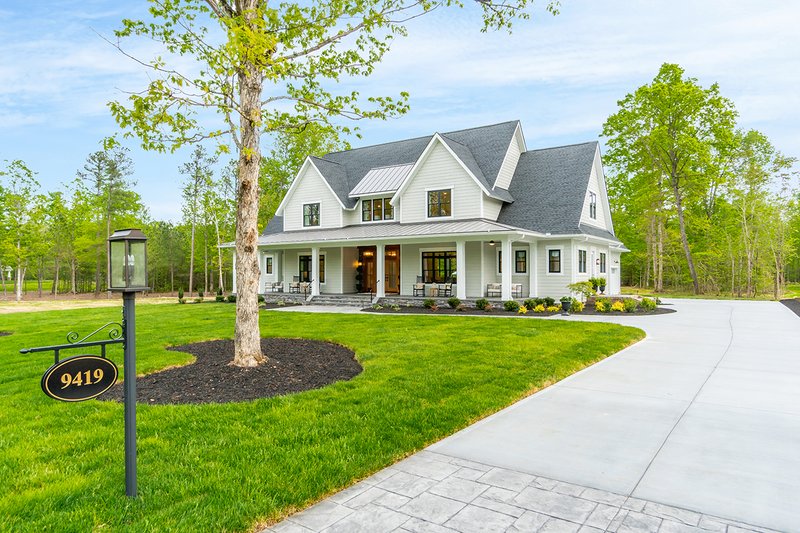 Architectural House Design - Exterior - Front Elevation 7 for Farmhouse House Plan #51-1160 - 4 bed, 4 bath