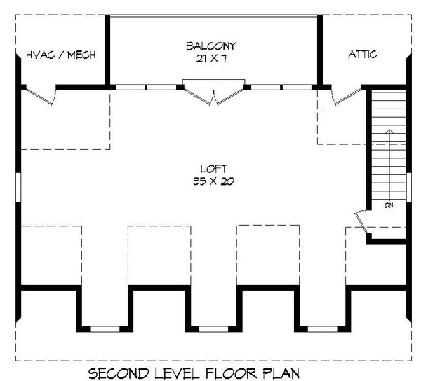 House Plan Design - Country Floor Plan - Upper Floor Plan #932-183