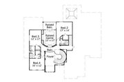 European Style House Plan - 4 Beds 3.5 Baths 4631 Sq/Ft Plan #411-486 