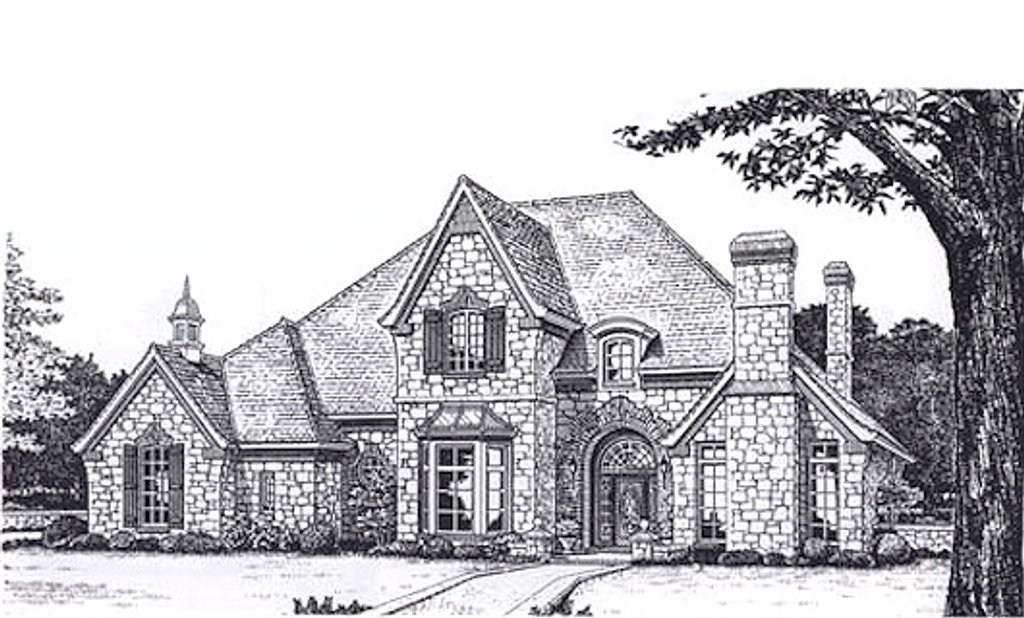 European Style House Plan 5 Beds 3 5 Baths 4000 Sq Ft European Style House Plan 5 Beds 3 5 Baths 4000 Sq Ft