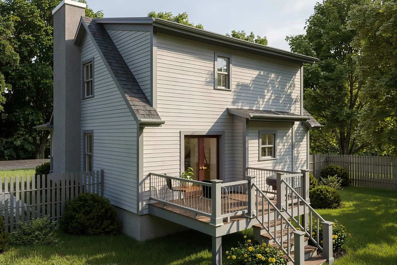 House Design - Exterior - Other Elevation for Cottage House Plan #79-155 - 3 bed, 2.5 bath